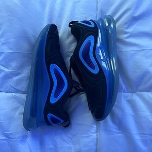 Nike Air Max 720 Obsidian Blue Fury Running Shoes US Mens 11